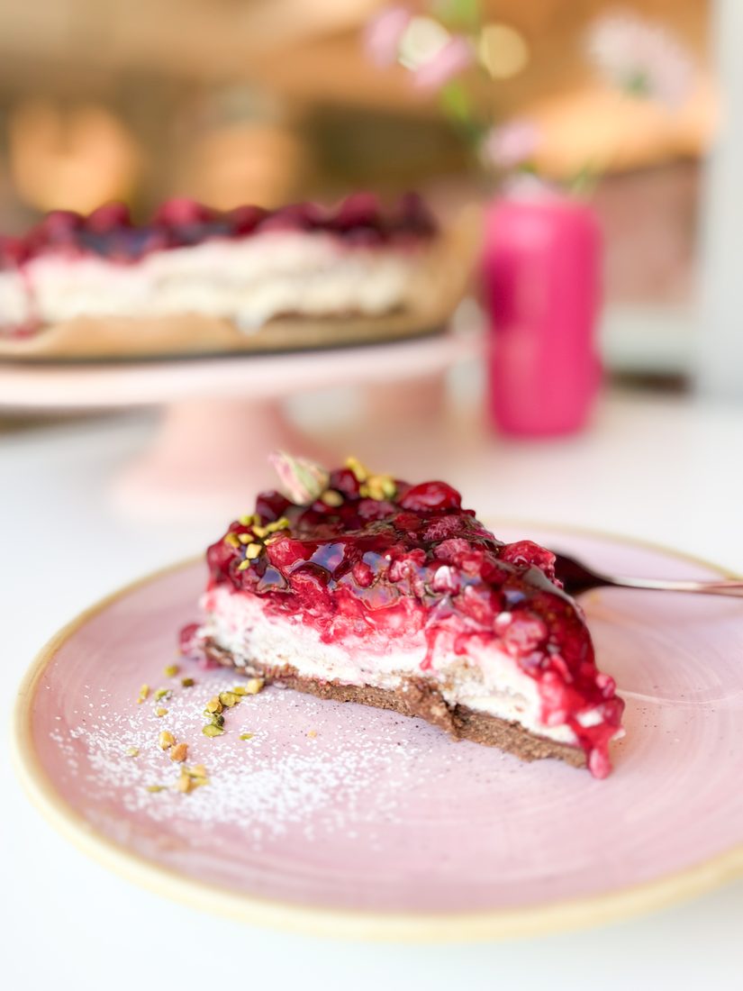 Himbeer-Pistazien-Torte